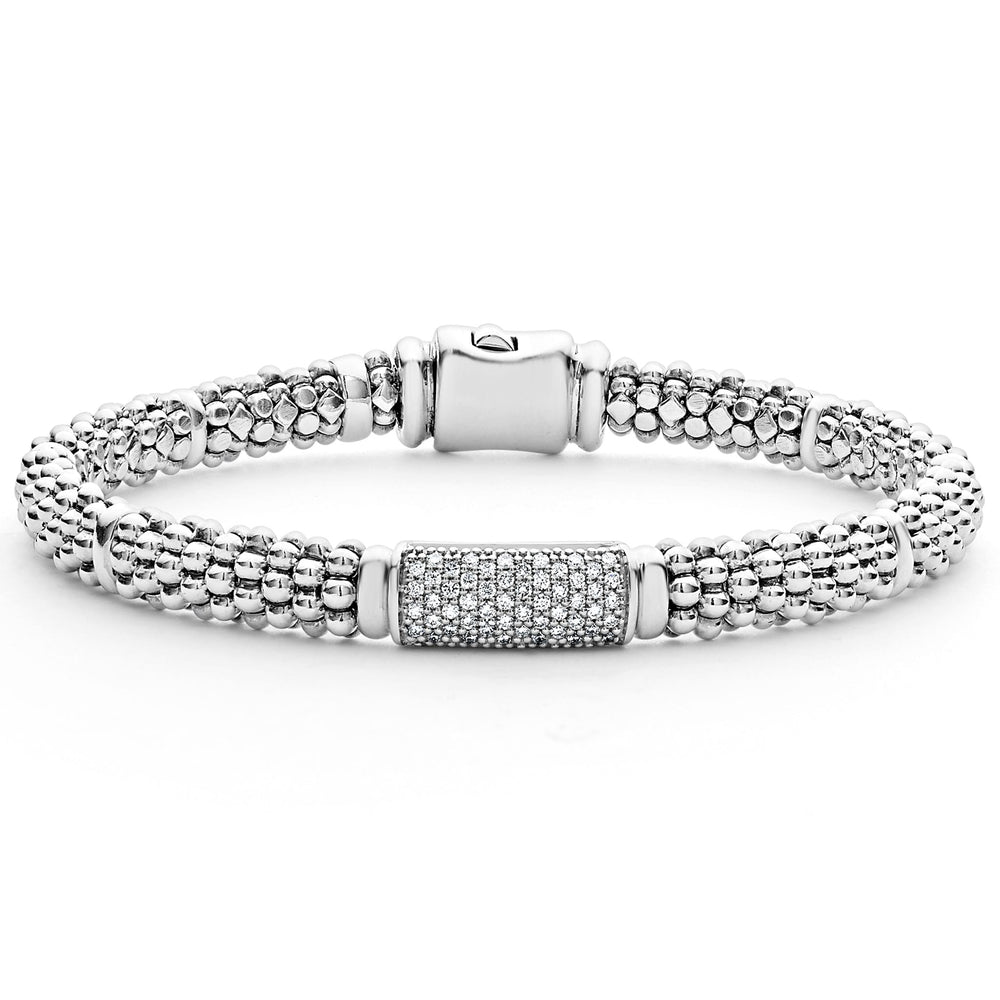 Signature Caviar Caviar Diamond Bracelet | 6mm