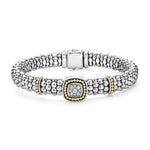 Rittenhouse Two-Tone Diamond Caviar Bracelet | 9mm