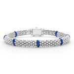 Blue Caviar Ceramic Station Caviar Bracelet | 6mm