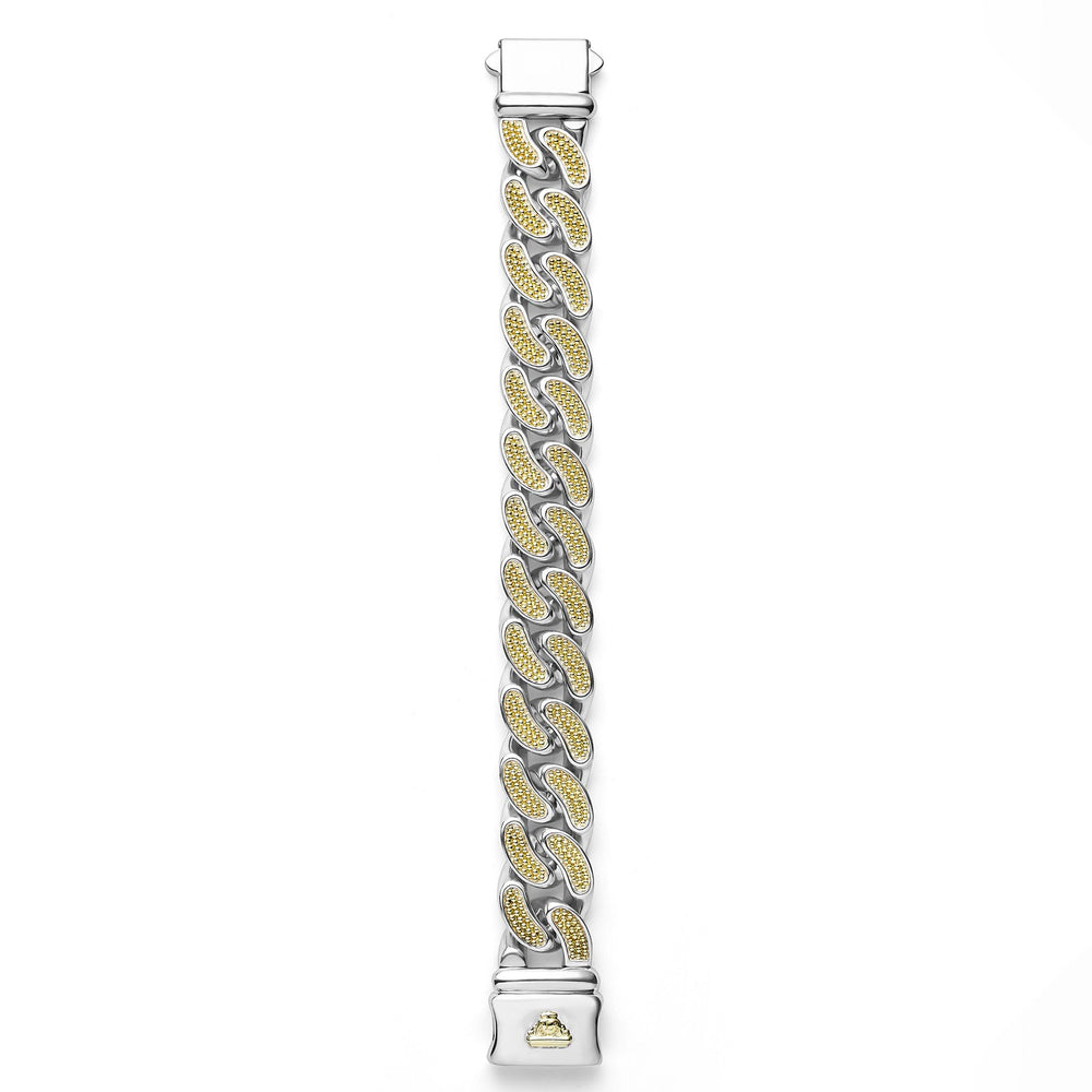 Anthem Two-Tone Curb Link Bracelet | 19mm