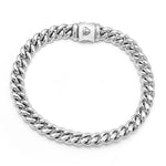 Anthem Silver Curb Chain Bracelet | 8mm