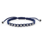 Anthem Navy Blue Macrame Bracelet