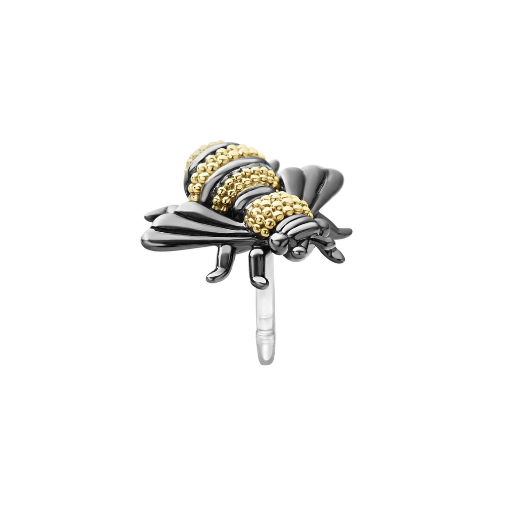 honeybee pin,caviar pin,luxury pin,fine jewelry pin