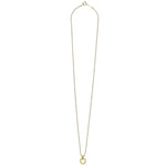 Meridian 18K Gold Circle Pendant Necklace