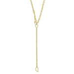 Meridian 18K Gold Circle Pendant Necklace