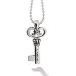 Signature Caviar Key Pendant Necklace