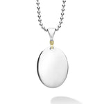 Beloved Oval Pendant Necklace