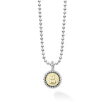 Signature Caviar G Initial Charm Necklace