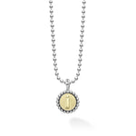 Signature Caviar J Initial Charm Necklace