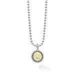 Signature Caviar X Initial Charm Necklace