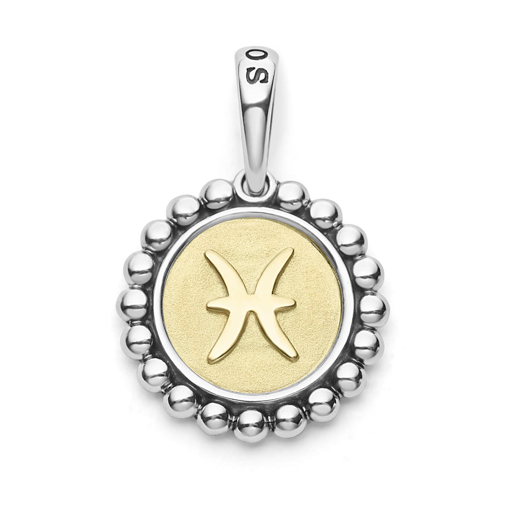 Signature Caviar Pisces Zodiac Charm