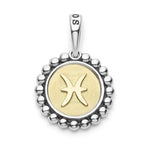 Signature Caviar Pisces Zodiac Charm