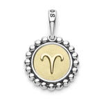 Signature Caviar Aries Zodiac Charm