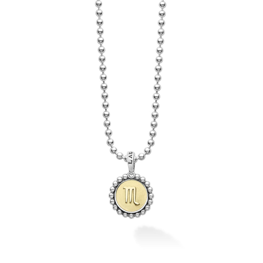 Signature Caviar Scorpio Zodiac Charm Necklace