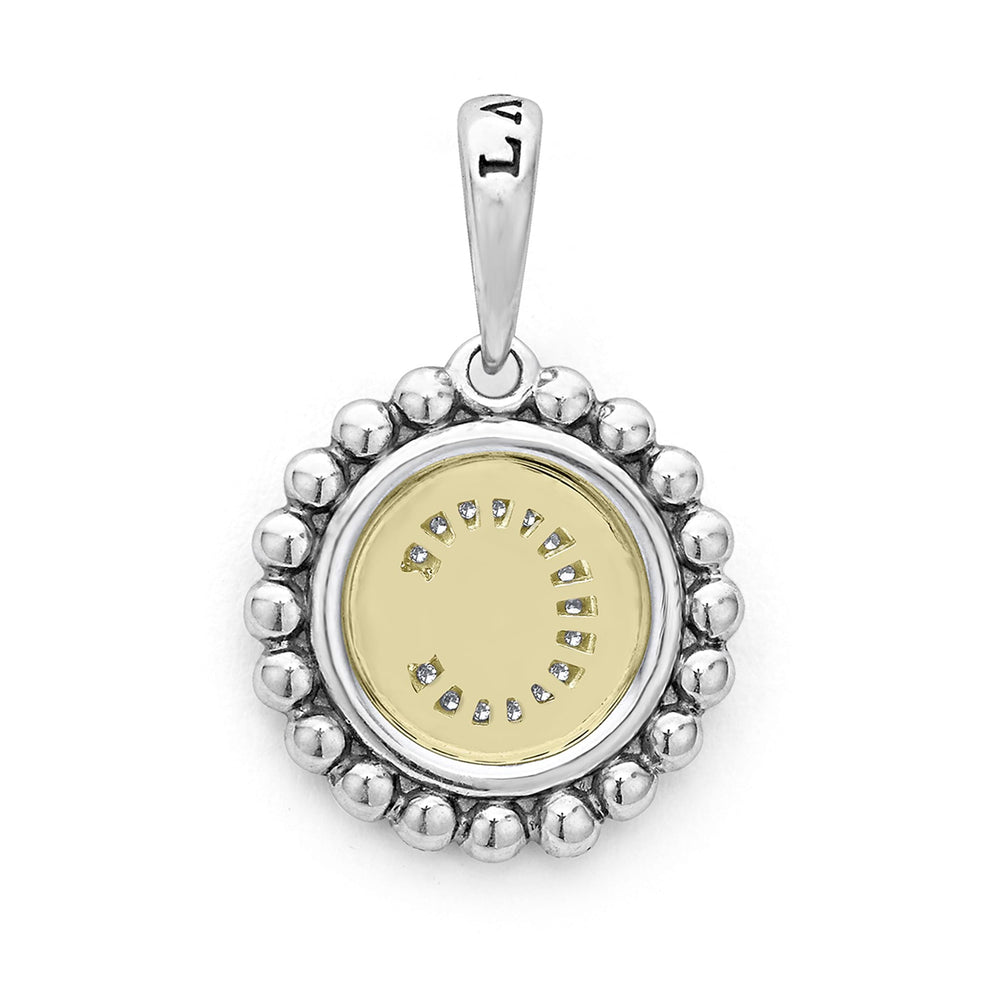 Signature Caviar Diamond C Initial Charm