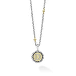 Signature Caviar D Initial Diamond Charm Necklace