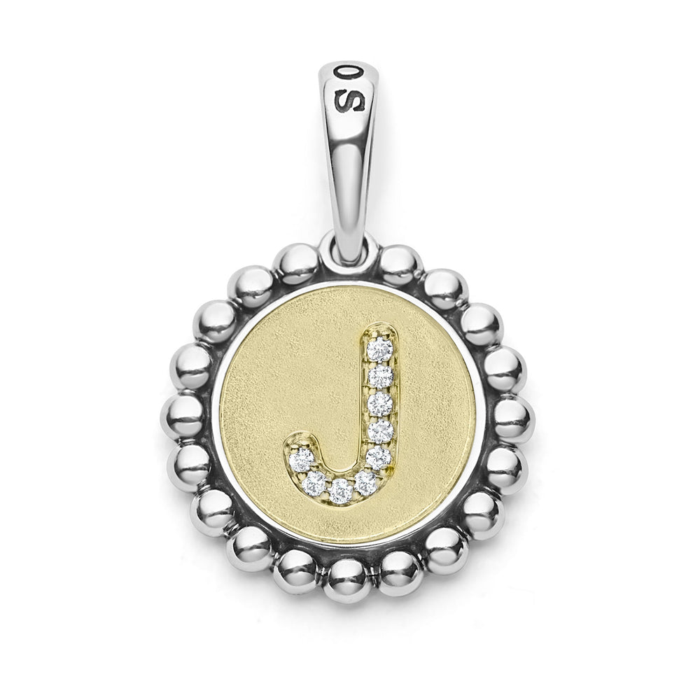 Signature Caviar Diamond J Initial Charm