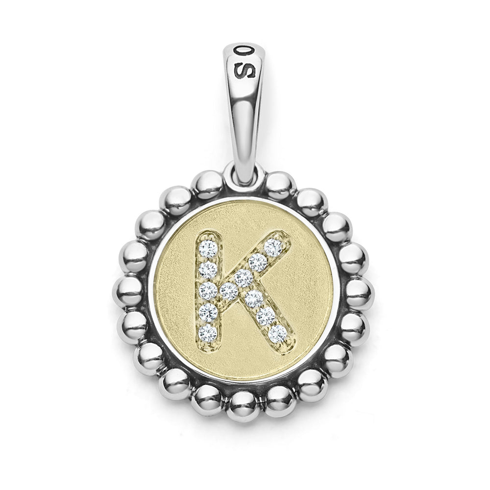 Signature Caviar Diamond K Initial Charm