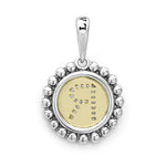 Signature Caviar Diamond R Initial Charm