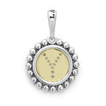 Signature Caviar Diamond Y Initial Charm