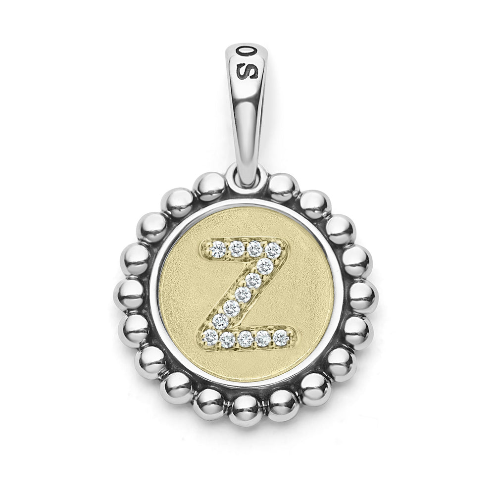 Signature Caviar Diamond Z Initial Charm