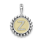 Signature Caviar Diamond Z Initial Charm