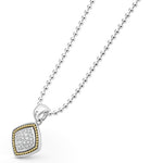 Rittenhouse Two-Tone Diamond Pendant Necklace