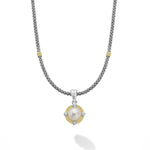 Luna Pearl Diamond Caviar Necklace