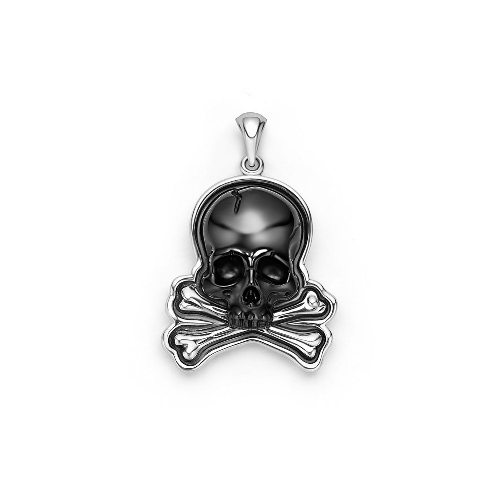 Anthem Black Agate Skull Amulet