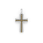 Anthem Two-Tone Cross Amulet