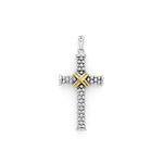 Anthem Large Two-Tone Cross Amulet