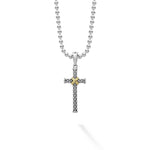 Anthem Two-Tone Cross Amulet Necklace