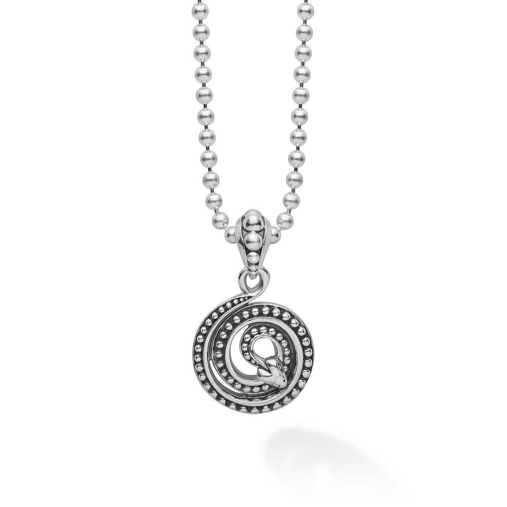 Anthem Coiled Serpent Amulet Necklace