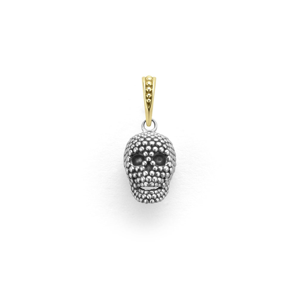 Anthem Caviar Beaded Skull Amulet