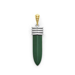 Anthem Matte Hunter Green Ceramic Blade Amulet