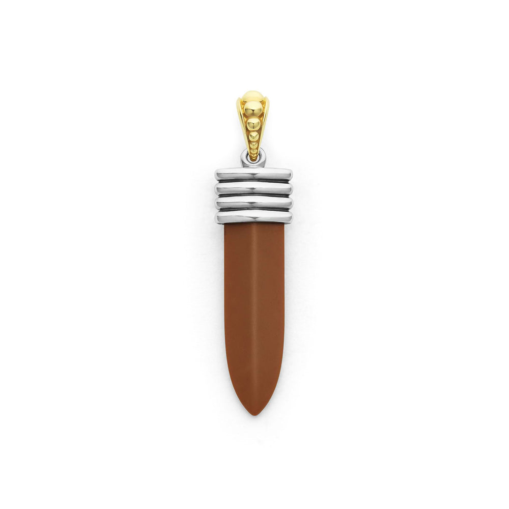 Anthem Matte Tan Ceramic Blade Amulet