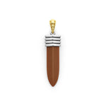 Anthem Matte Tan Ceramic Blade Amulet