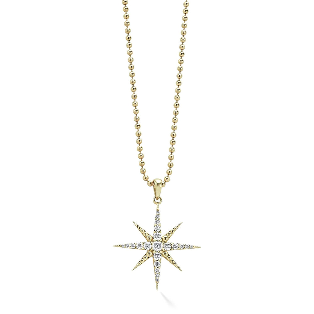 North Star 18K Gold and Diamond Star Gift Set