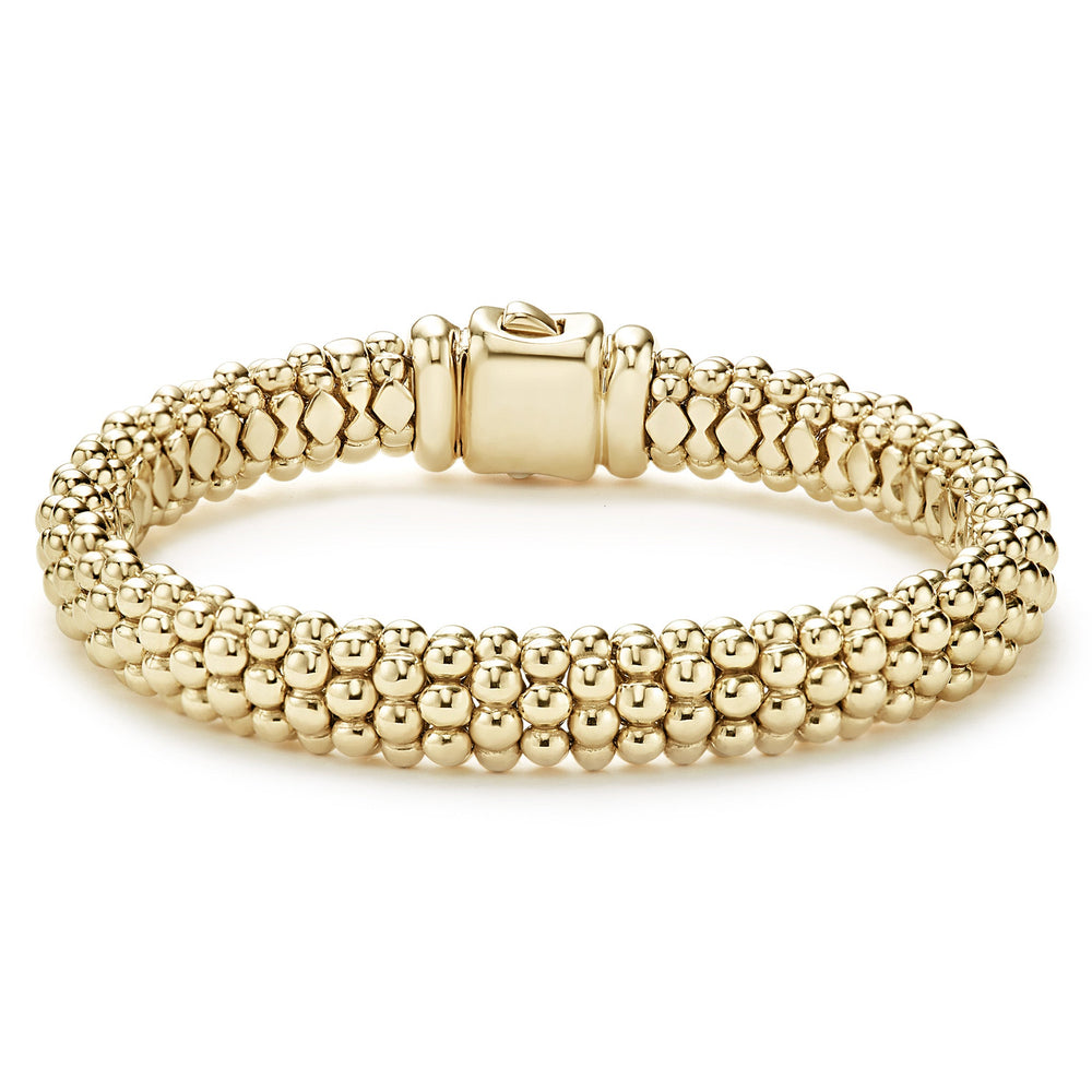 18K Gold Diamond Smart Caviar Bracelet Gift Set