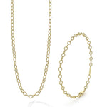 Signature Caviar 18K Gold Petite Link Gift Set