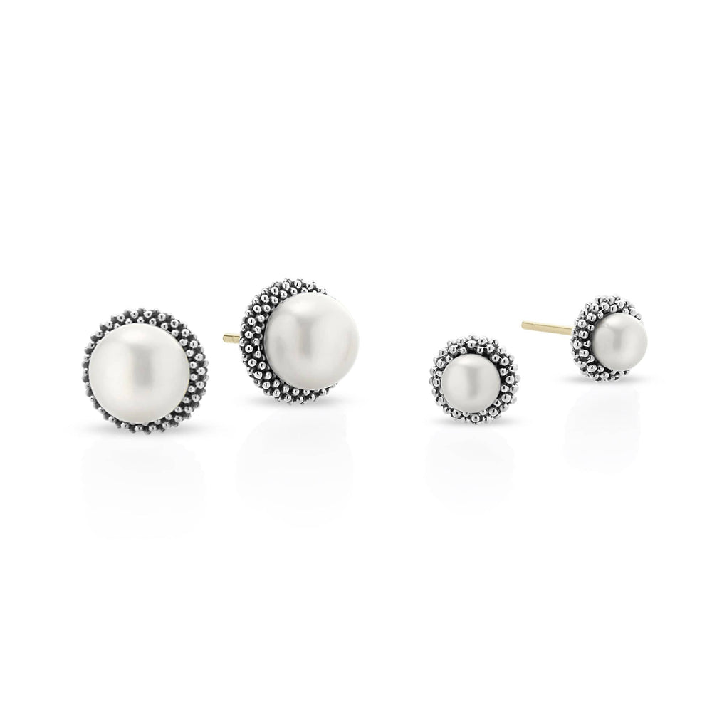 Luna Mother and Child Pearl Earring Set