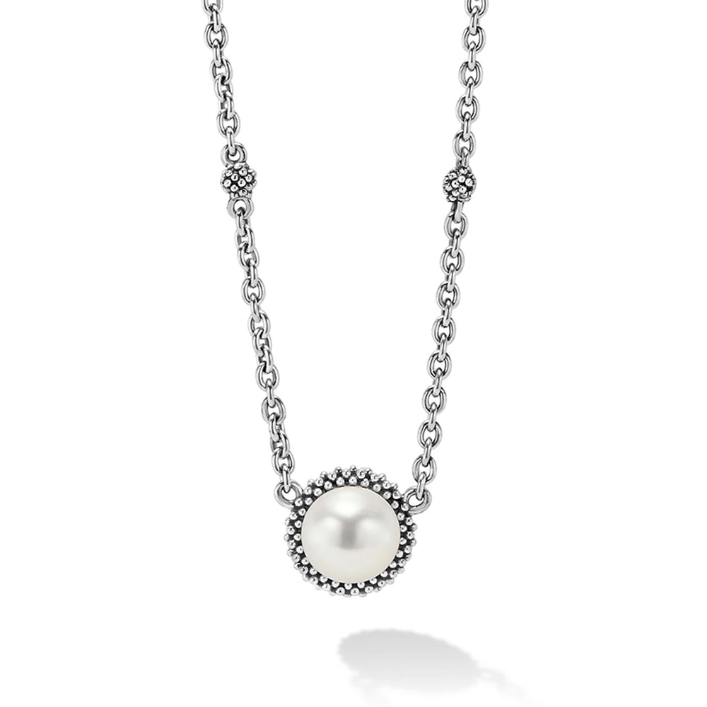 Luna Pearl Earrings and Necklace Gift Set