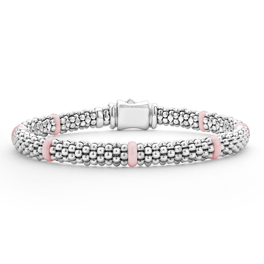 Pink Caviar Pink Ceramic Caviar Bracelet Gift Set
