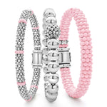 Pink Caviar Ceramic Caviar Beaded Bracelet Gift Set