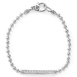 Caviar Spark Silver and Diamond Bangle Gift Set