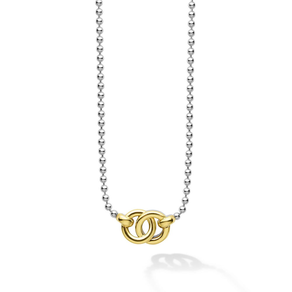 Signature Caviar Two-Tone Interlocking Gift Set