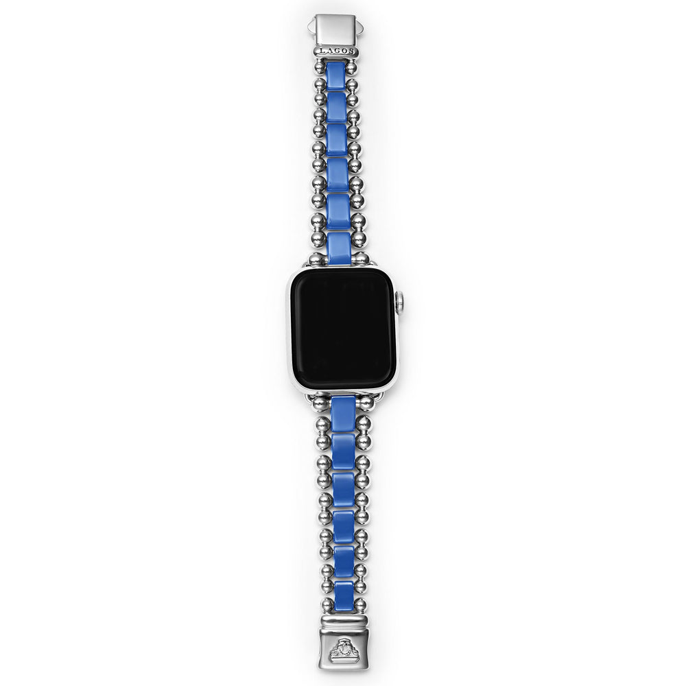 Smart Caviar Ultramarine Ceramic and Stainless Steel Watch Bracelet-38-45mm