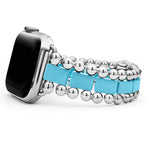 Smart Caviar Blue Ceramic and Stainless Steel Watch Bracelet-38-45mm