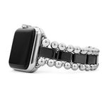 Smart Caviar Black Ceramic and Stainless Steel Watch Bracelet-38-45mm