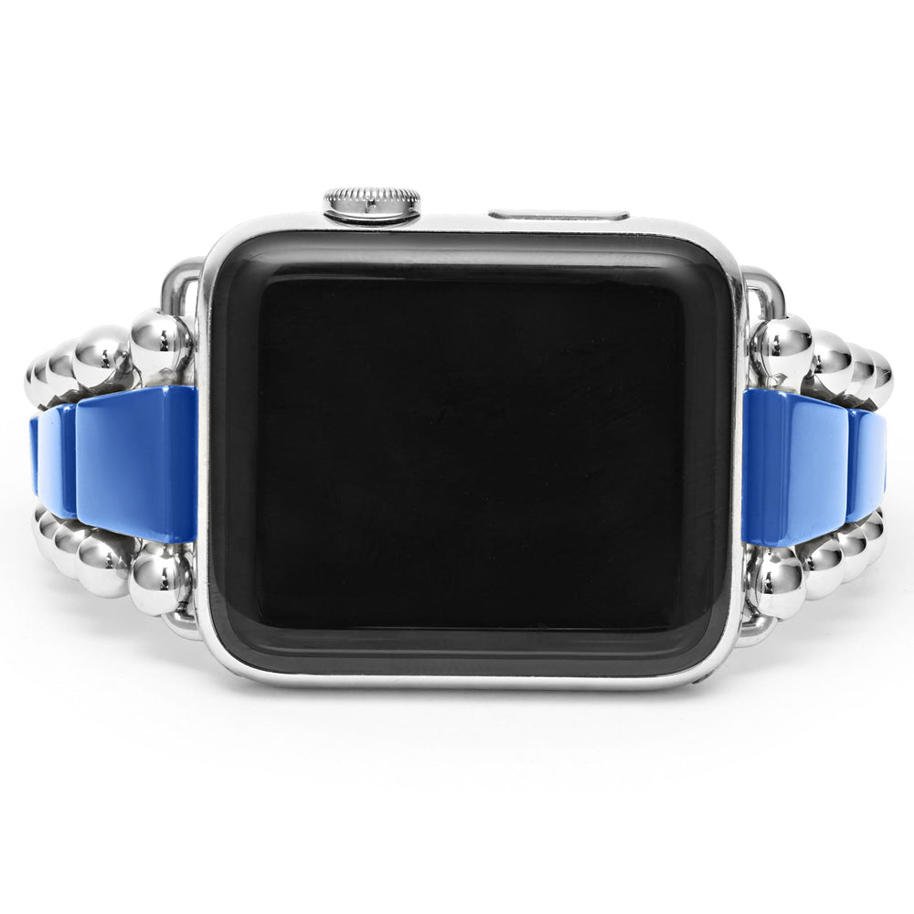 Smart Caviar Ultramarine Ceramic and Stainless Steel Watch Bracelet-42-49mm